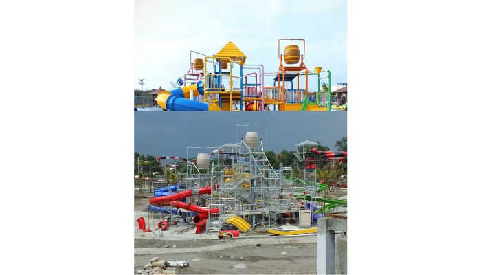 Kontraktor Kolam Renang Waterpark Waterboom Bekasi