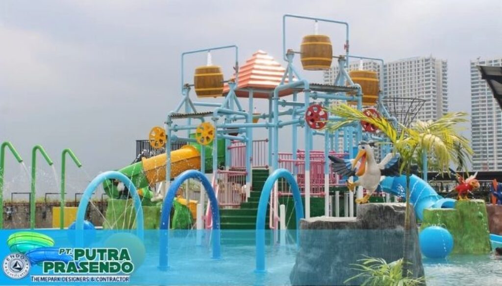 Kontraktor Kolam Renang Waterpark Waterboom Bekasi